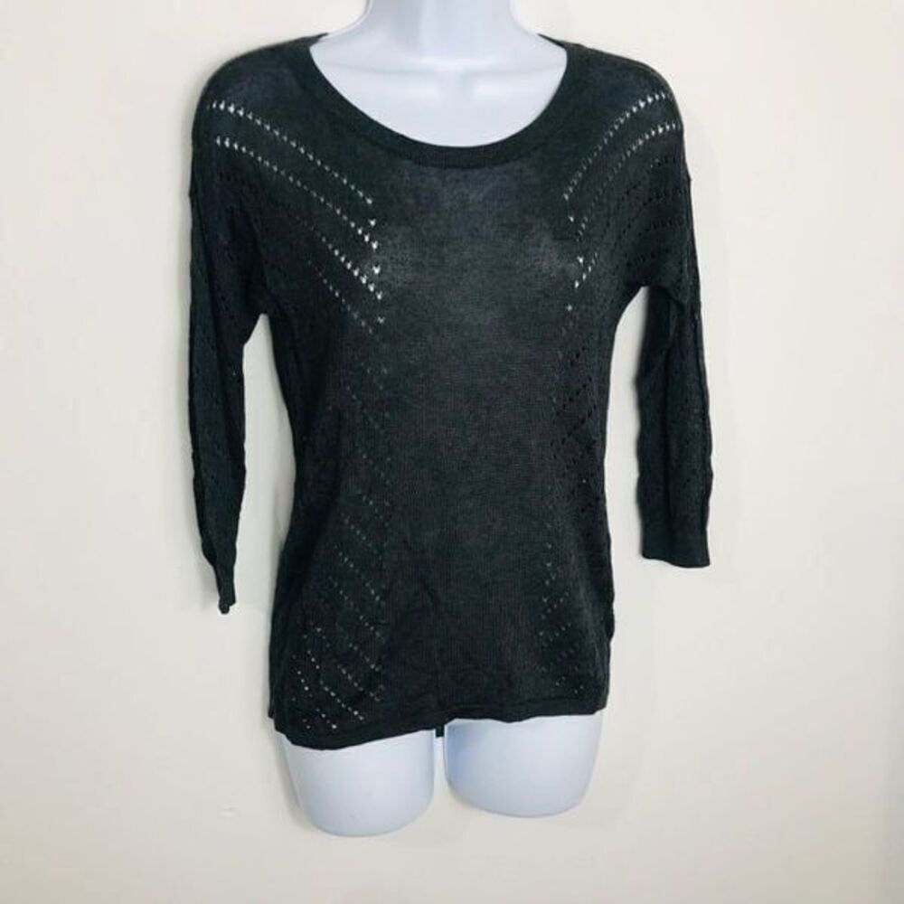Express Gray thin knitted Sweater size XS….0541